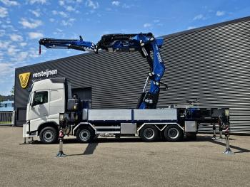 Volvo FH 500 8x4 / FASSI F2150 / WINCH / WORK BASKET